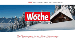 Desktop Screenshot of ischlerwoche.at